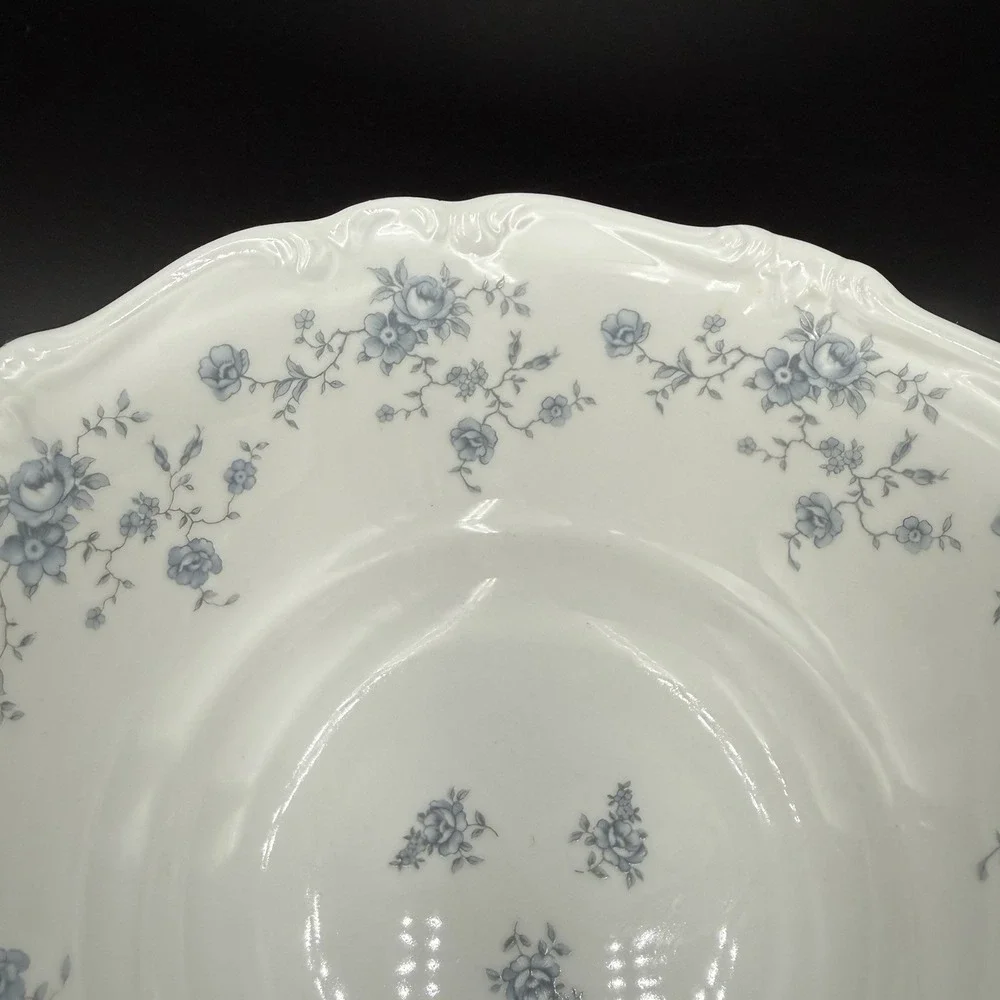 Johann Haviland Blue Garland Bavarian Germany China 8.25